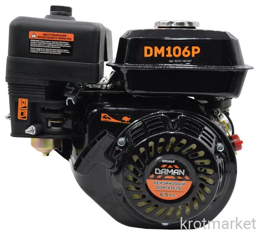 Двигатель DAMAN DM106P20 (6,5 л.с, d вала 20мм)